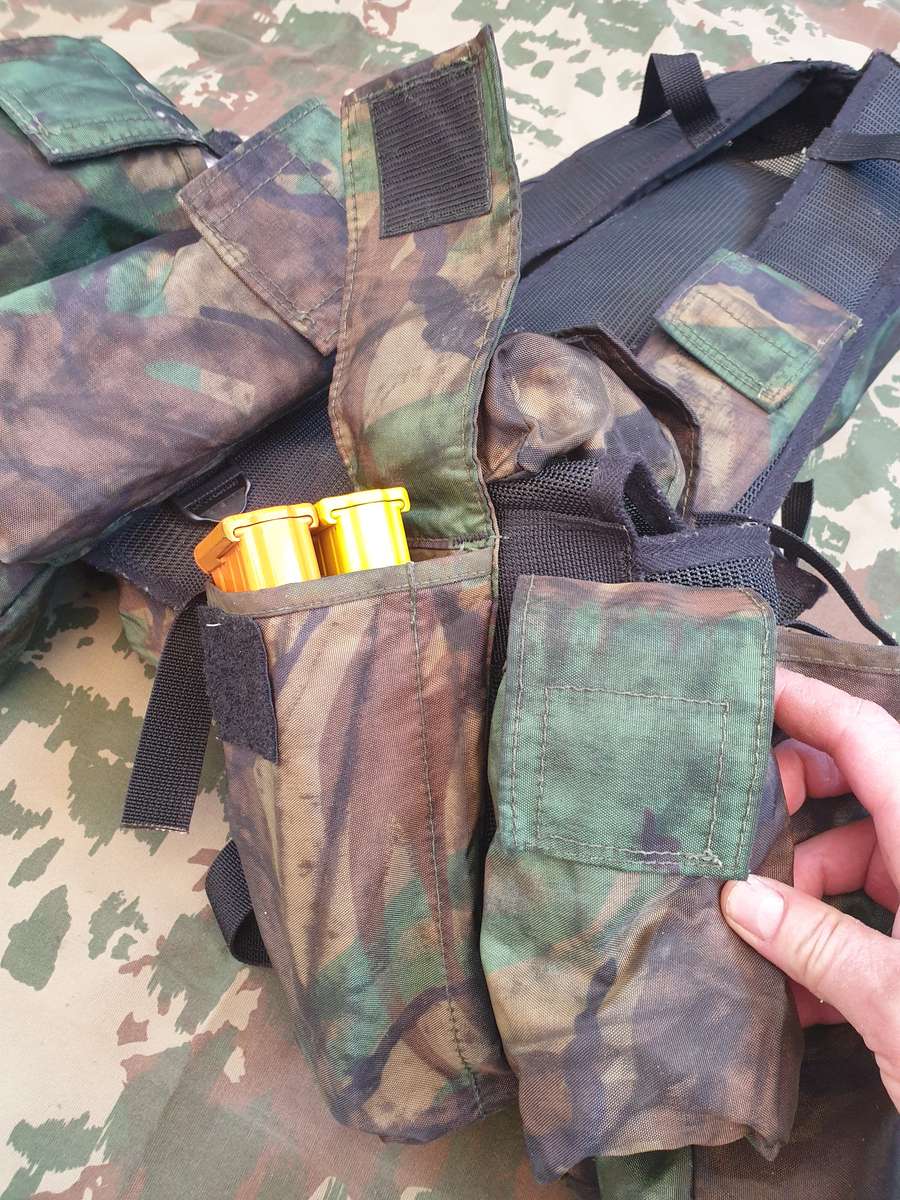 good used condition clean & bright 32 Bn DPM camo type 1 battle-jacket SWA/Angola border war era