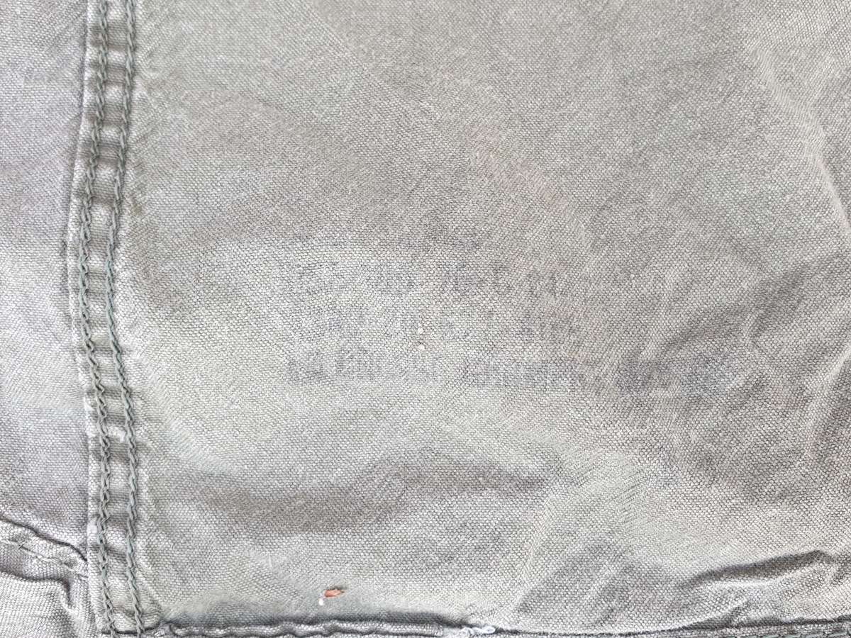 complete original USGI 2 man (2 shelters) canvas olive green pup tent with correct stakes/poles used