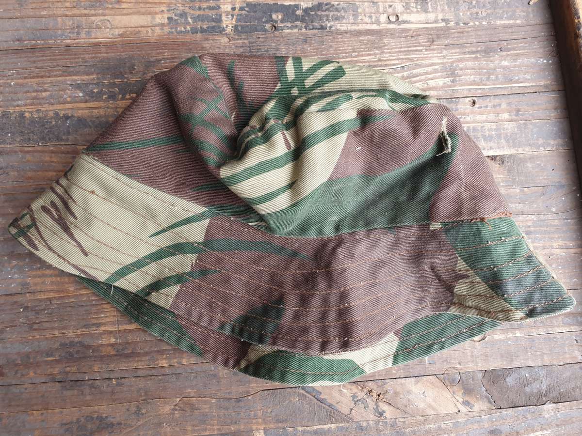 100% custom period hand sewn/field made Rhodesian bushwar era camo "floppy" bush-hat large size
