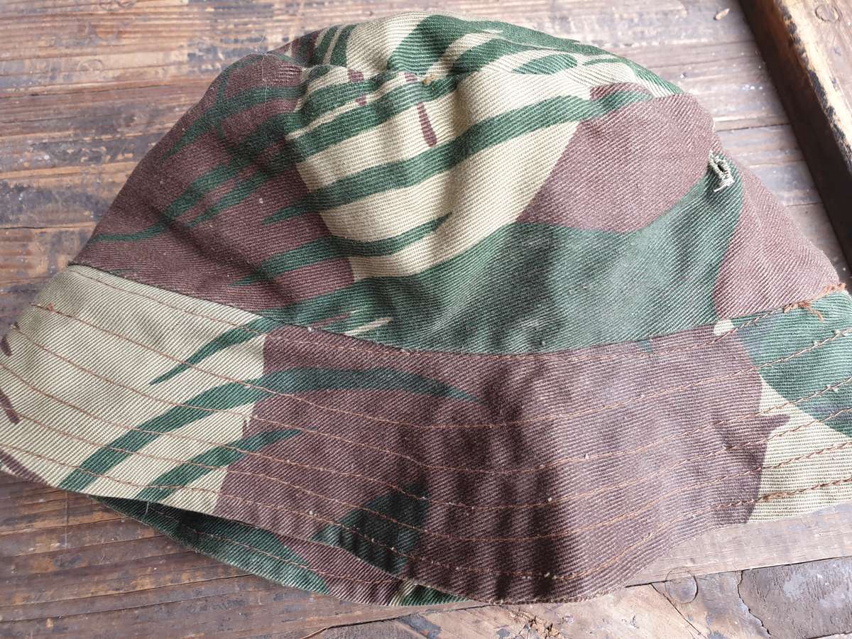 100% custom period hand sewn/field made Rhodesian bushwar era camo "floppy" bush-hat large size