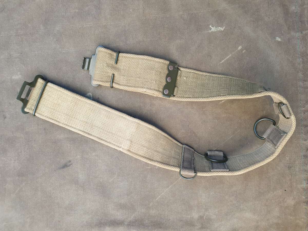 named Rhodesia era patt 69 cotton web-belt in good clean used condition