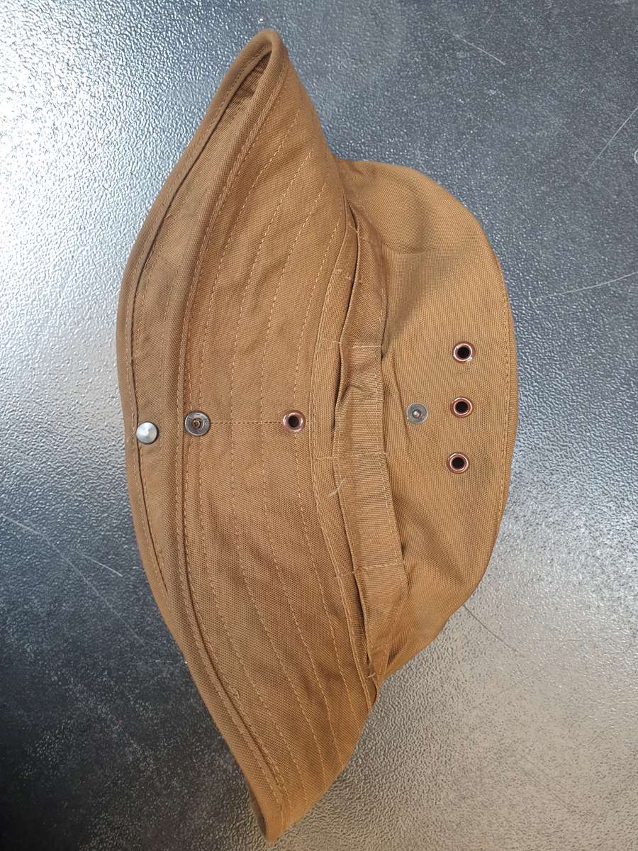 100% mint unused original SADF era SWA/Angola bushwar period nutria "browns" bush-hat aka boshoed sz