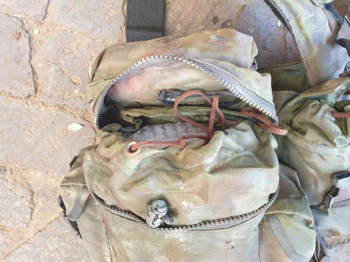 100% original Recce (SA SF) issued modern circa early 2000s type Niemoller olive green battle-jacket