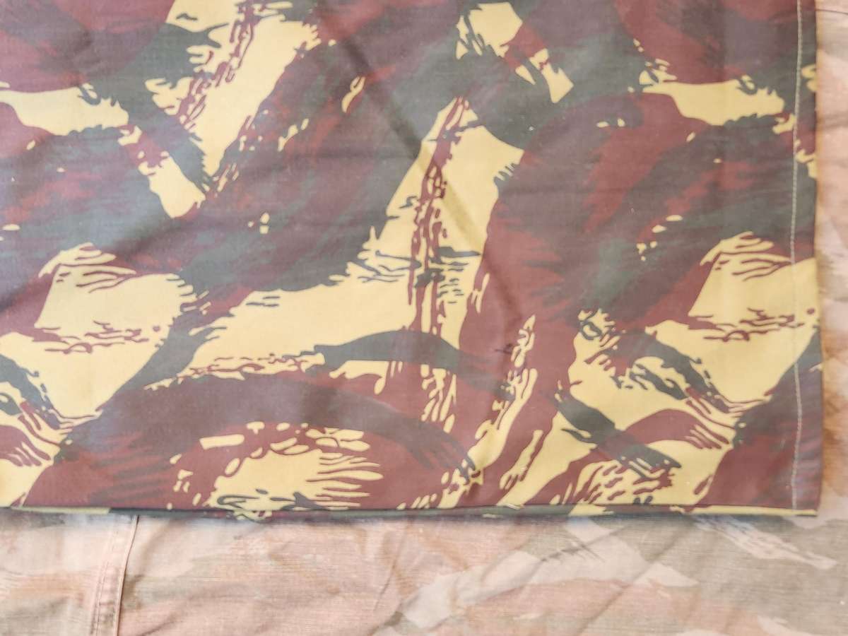 as new (unused) large size Mozambique Marines FADM Fuzielerrios s/sleeve lizard camo shirt