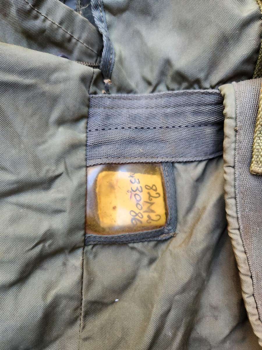 100% original SWA/ Angola period FAPLA issue small olive green backpack - field repaired/ modified