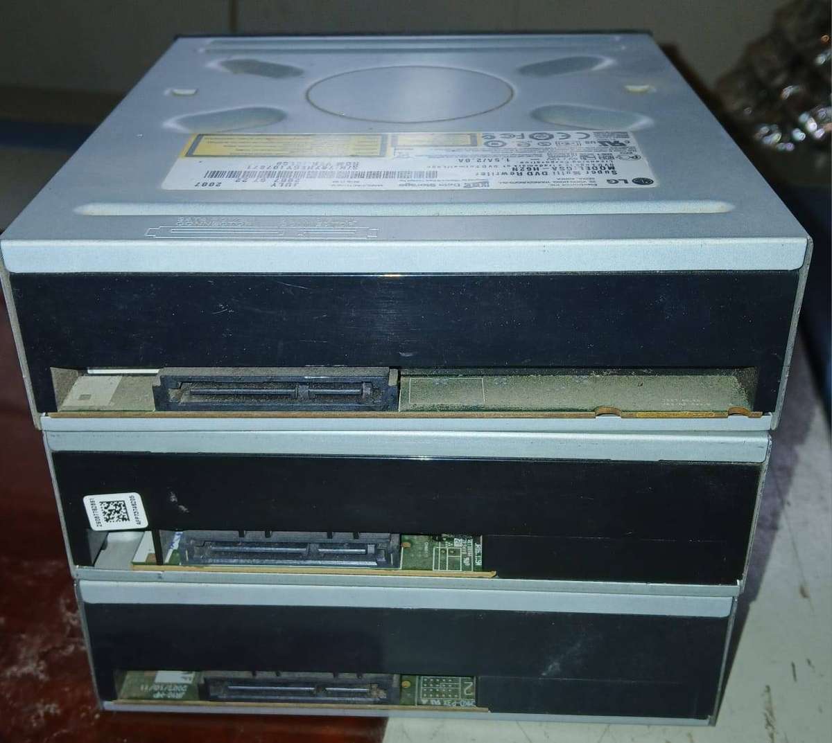 3 x Sata Dvdrw's (combo)