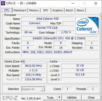 COMBO:  ASUS P5KPL-VM/S LGA 775 Motherboard + 2.2ghz Intel Celeron 450 CPU+Cooler + 1gb DDR2 Memory