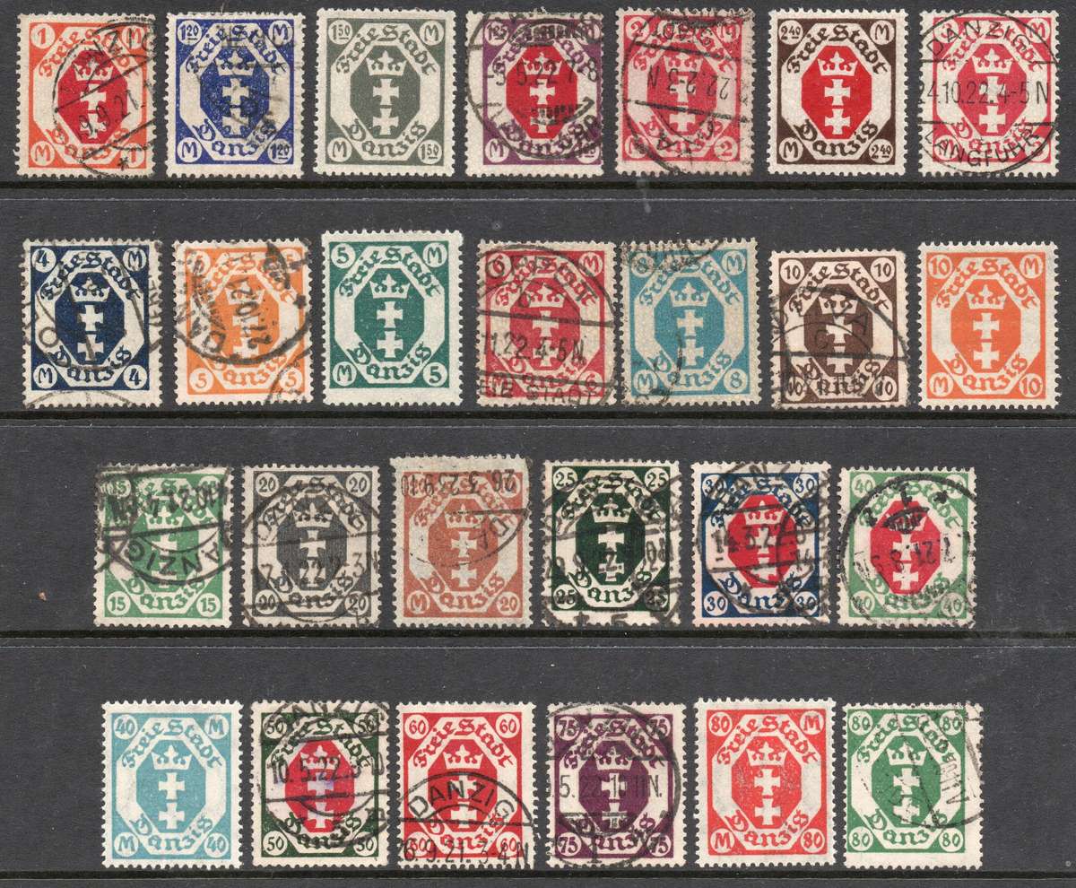 GERMANY (DANZIG) - SET(?) OF 26  - SEE SCANS