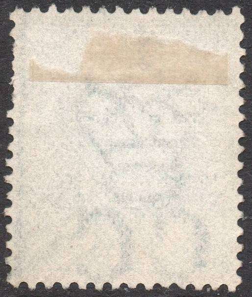 NATAL 1870-3 SACC21 1/- GREEN, O/P IN GREEN - VFU - CV R300