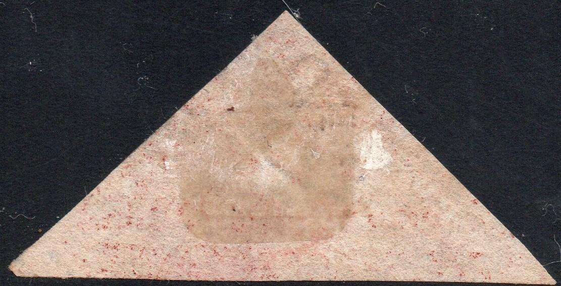 CAPE OF GOOD HOPE :  1864 SACC14a  1d DEEP BROWN-RED - VFU - CV R15000