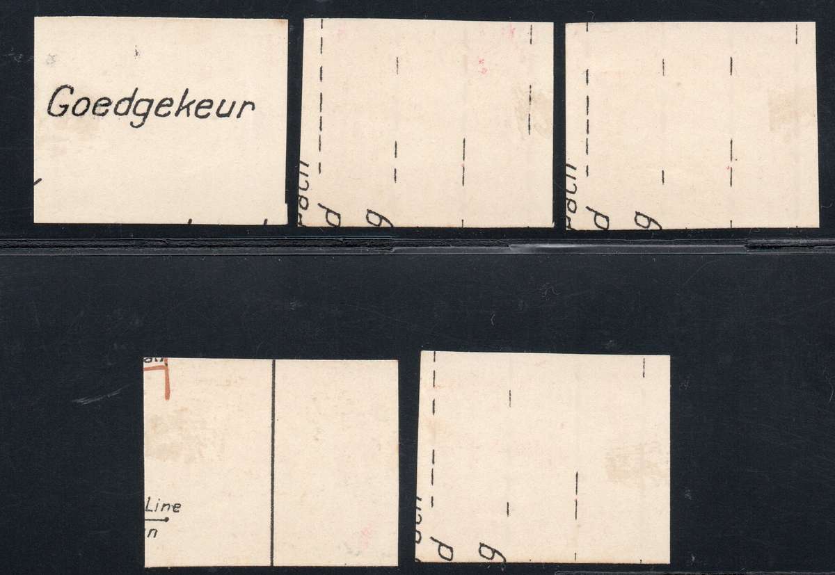 Union of SA - 1929 : 2nd AIRMAIL ISSUE COLOUR TRIALS - FULL SET IN 5 DIFFERENT COLOURS - SEE BELOW