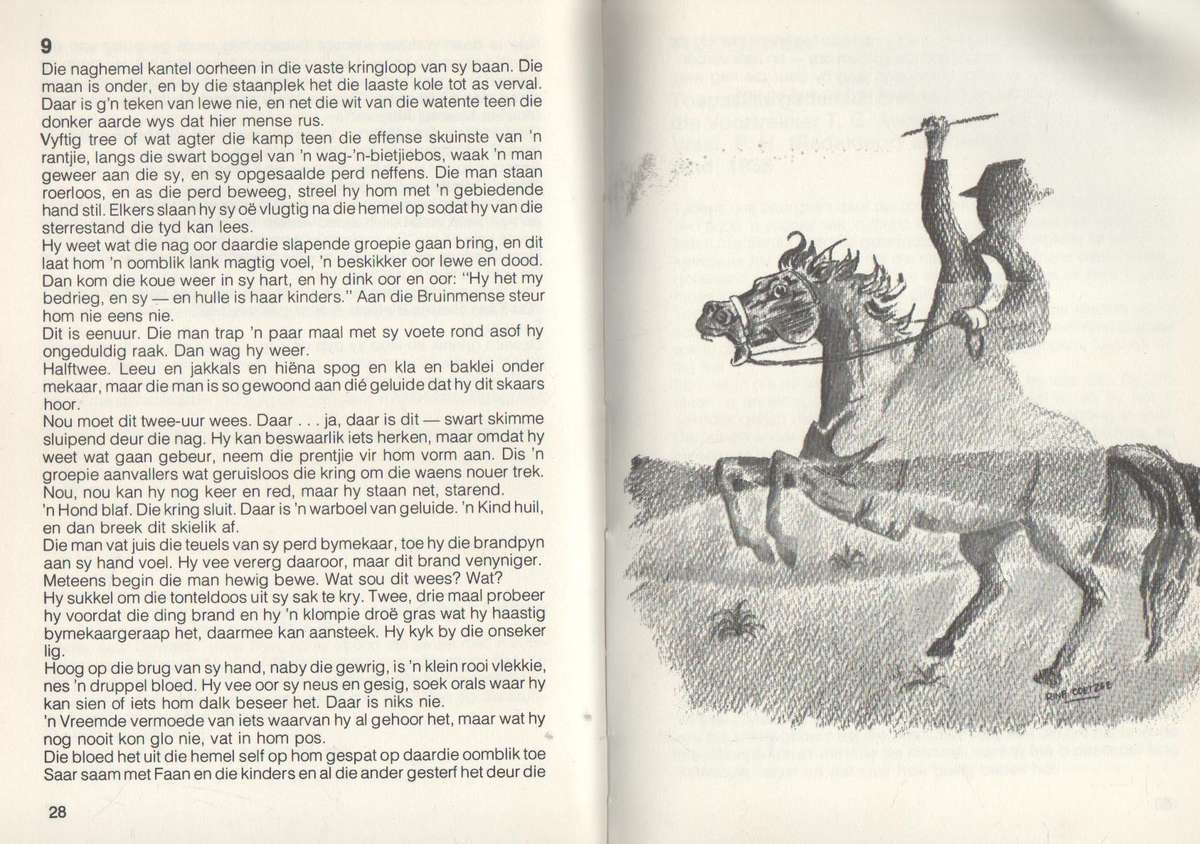 LANGKAPPIE IS HAAR NAAM - PIETER W GROBBELAAR (1 STE UITGAWE 1976)