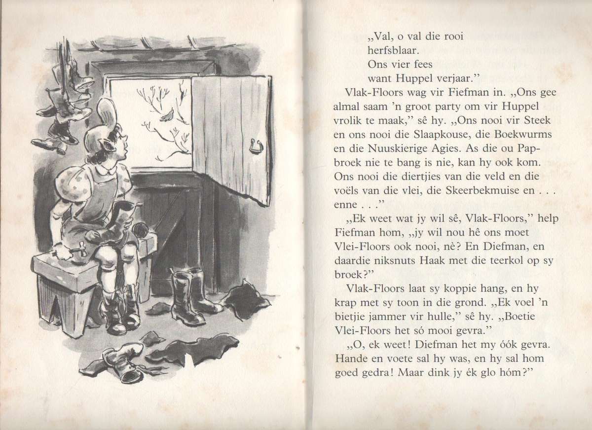 HUPPEL VERJAAR , DIE SESDE HUPPELBOEKIE - W O KUHNE (2 DE UITGAWE , 1 STE DRUK)