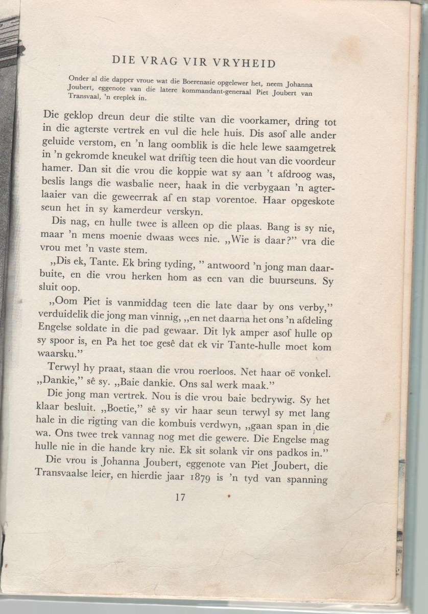 RACHELTJIE DE BEER EN ANDER AFRIKAANSE HELDEVERHALE - P W GROBBELAAR (1971)