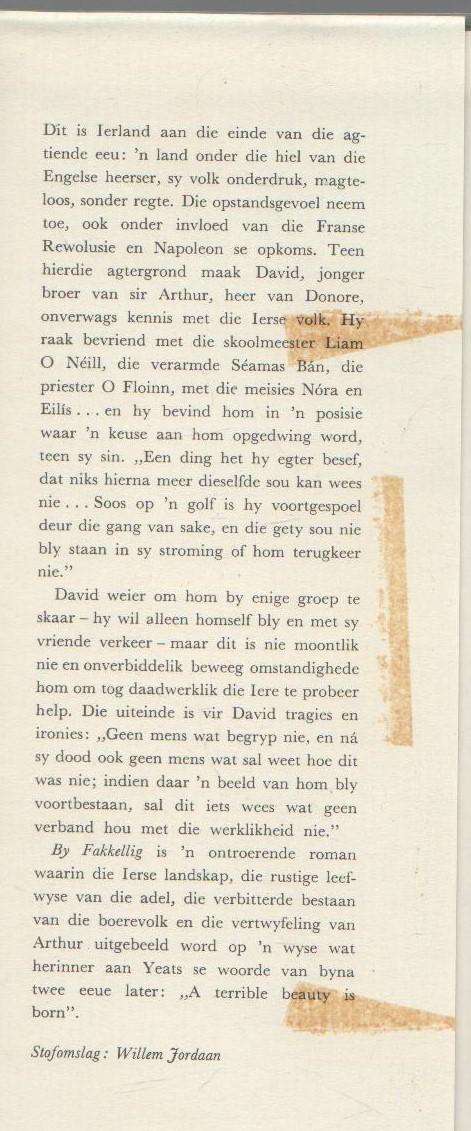 BY FAKKELIG - KAREL SCHOEMAN (1966)