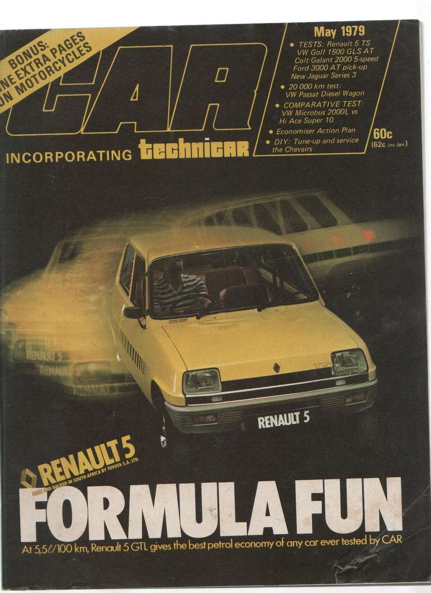 SA AUTO MAGAZINE 1981 AND CAR MAGAZINE MAY 1979