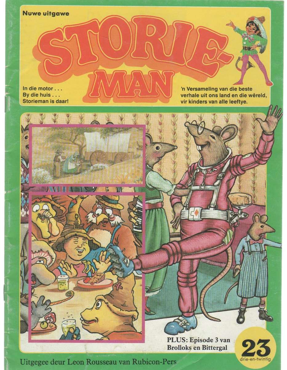 DERTIEN STORIEMAN TYDSKRIFTE  - LEON ROUSSEAU