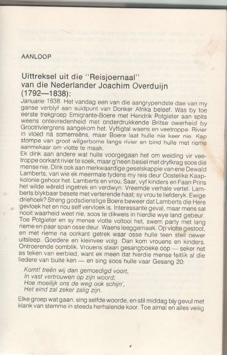 LANGKAPPIE IS HAAR NAAM - PIETER W GROBBELAAR (1 STE UITGAWE 1976)