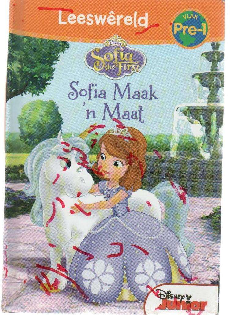 SOFIA MAAK 'N MAAT - DISNEY JUNIOR ( LEESWERELD VLAK PRE-1 2014)