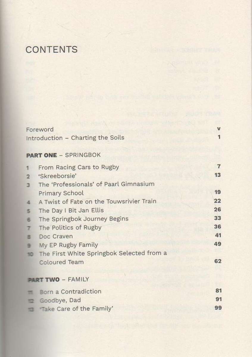 JUST A MOMENT - SCHALK BURGER SENIOR WITH MICHAEL VLISMAS (1 ST EDITION 2021)