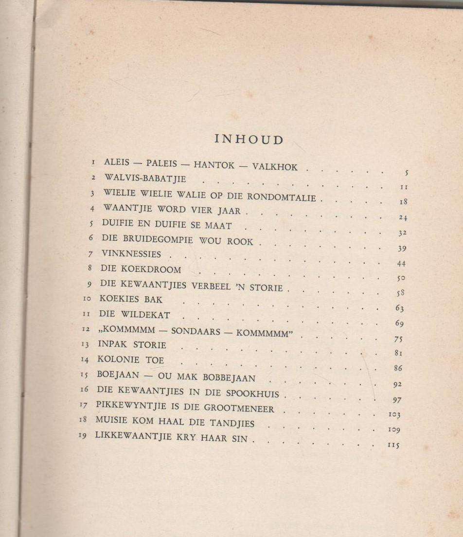 TWEE KALANTJIES - MINNIE POSTMA (1953)