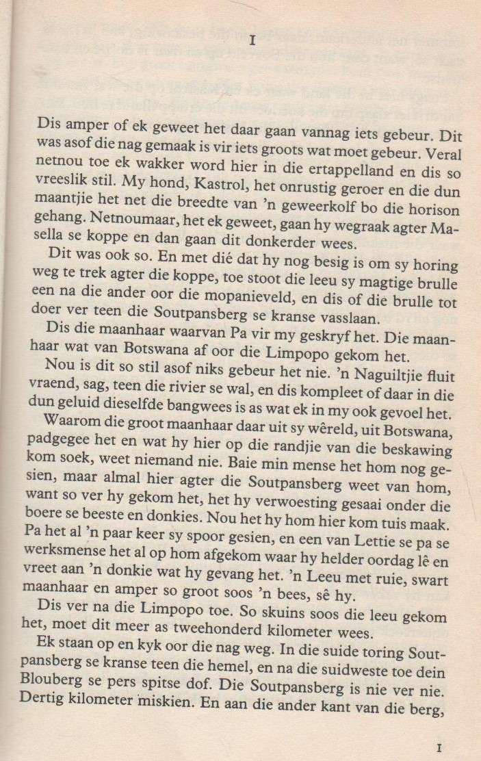 ANDERKANT DIE GROOT RIVIER - PIETER PIETERSE (JEUG - 1 STE UITGAWE 1989 SAGTEBAND)
