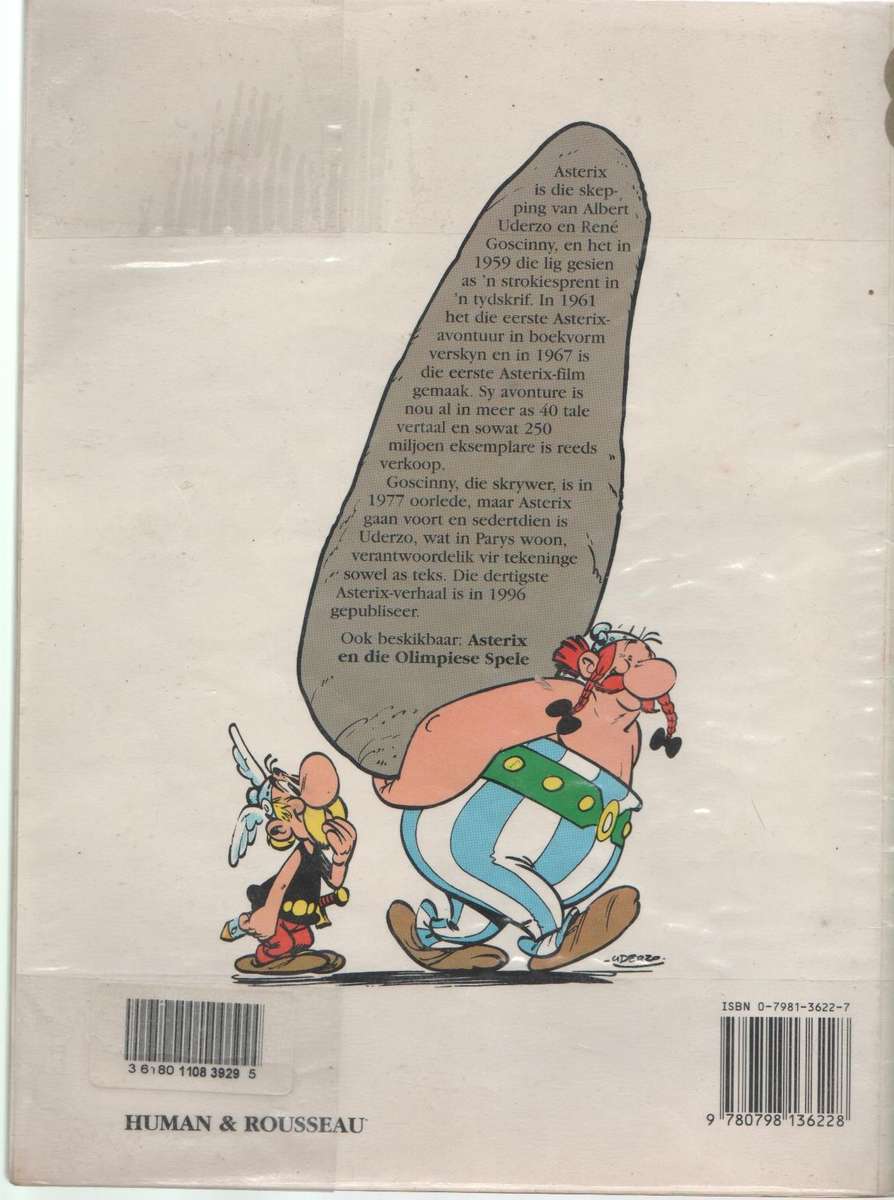 ASTERIX EN CLEOPATRA - GOSCINNY AND UDERZO (1 STE AFRIKAANSE UITGAWE 1997)