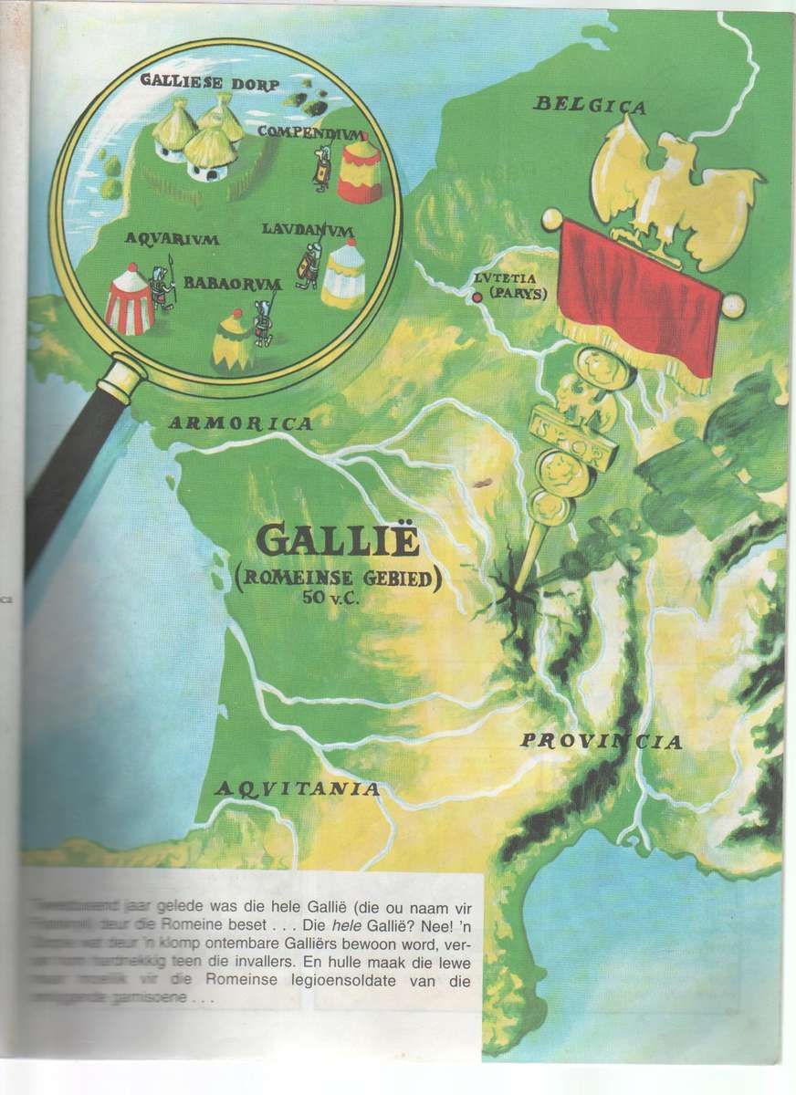 ASTERIX EN CLEOPATRA - GOSCINNY AND UDERZO (1 STE AFRIKAANSE UITGAWE 1997)