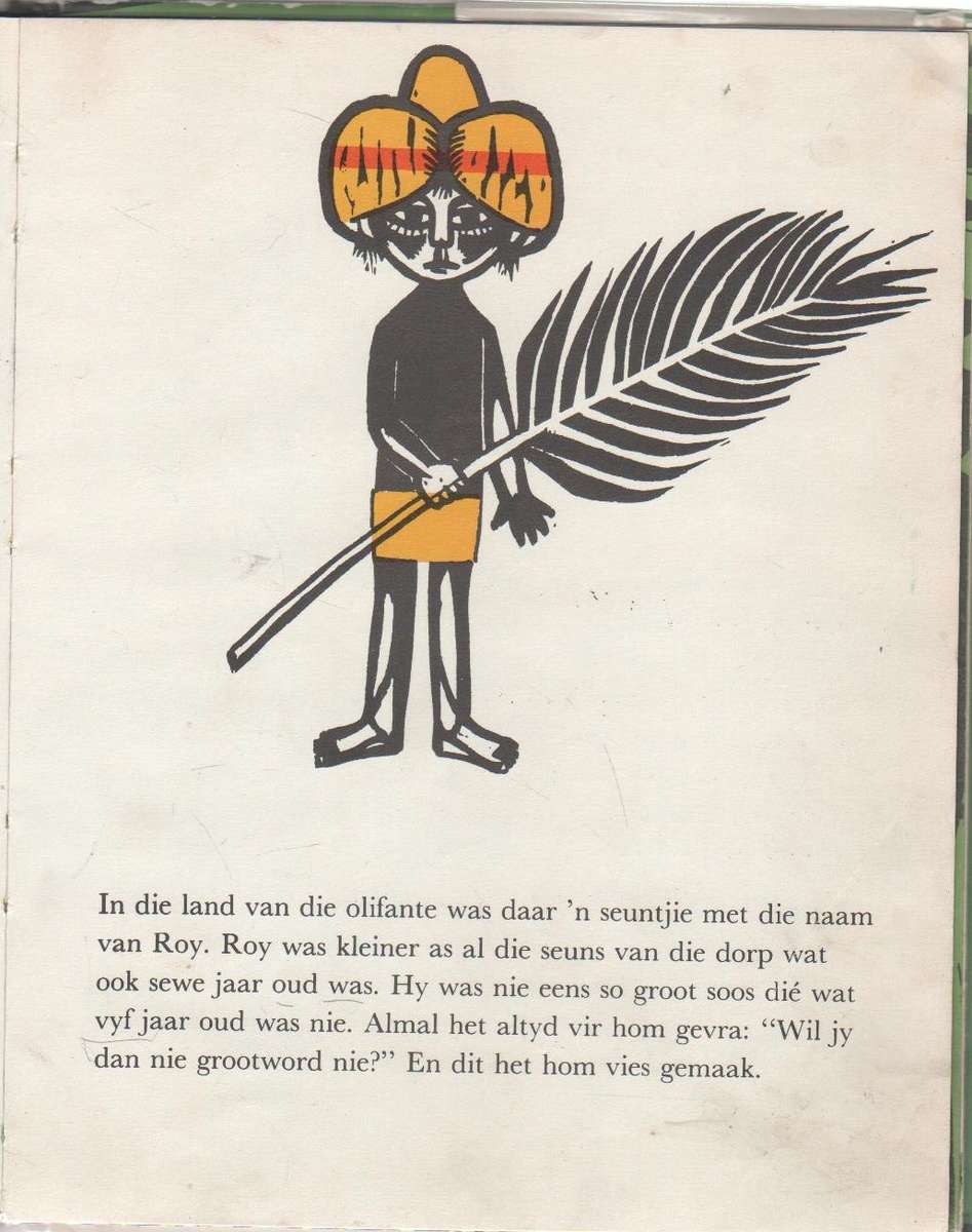 DIE GROOT OLIFANT EN DIE KLEINTJIE - HANS BAUMANN (VERTAAL DEUR LYDIA PIENAAR 1977)