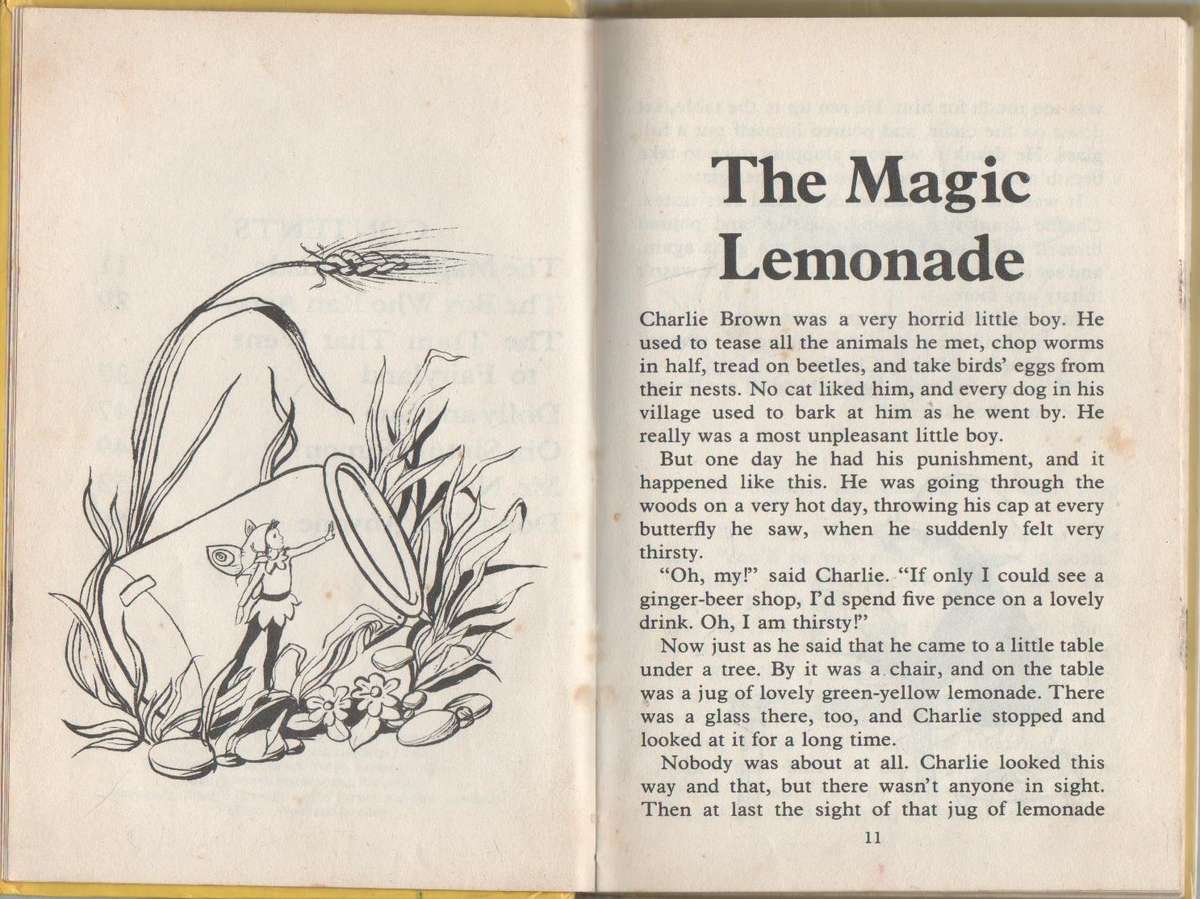 THE MAGIC LEMONADE AND OTHER STORIES  - ENID BLYTON (1976)