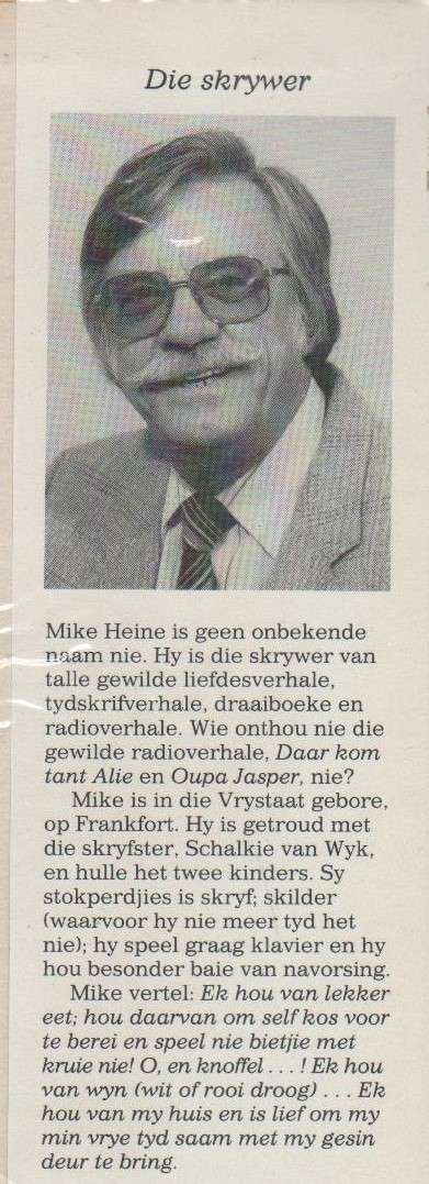 DIE LEWE IS 'N LENTELIED - MIKE HEINE (1 STE DRUK 1991)