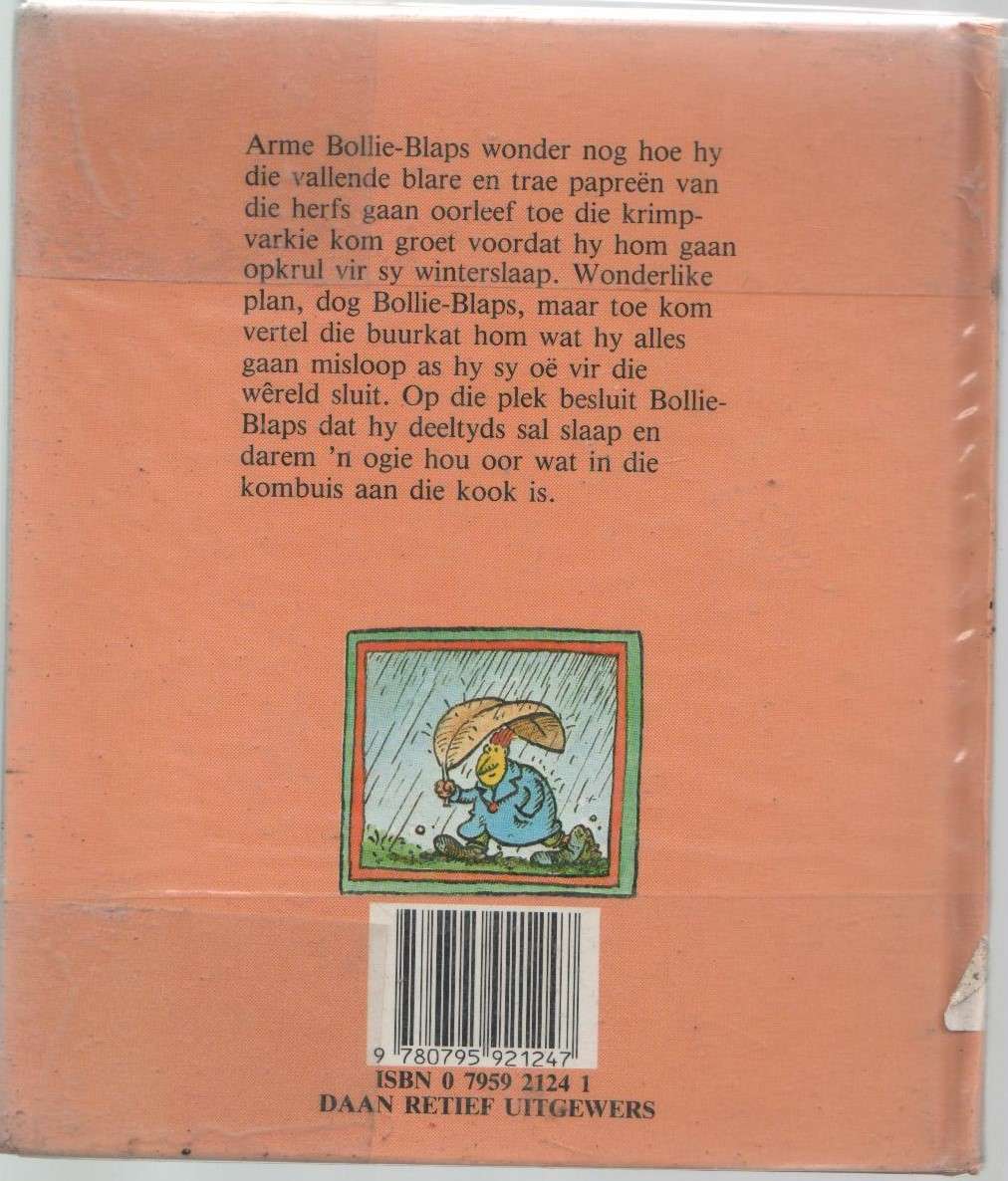 BOLLIE-BLAPS IN DIE HERFS - FRANK MUIR (1 STE AFRIKAANSE DRUK 1990)
