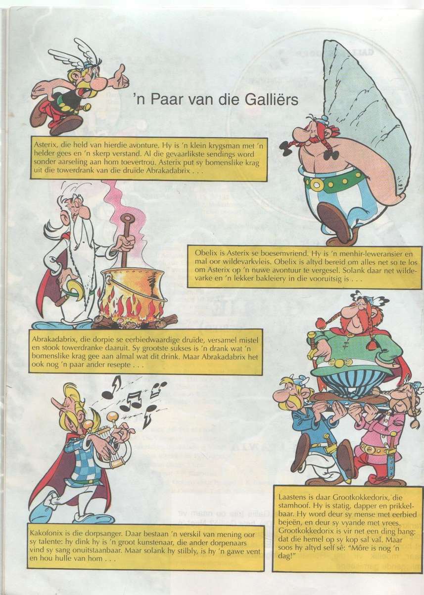 ASTERIX EN CLEOPATRA - GOSCINNY AND UDERZO (1 STE AFRIKAANSE UITGAWE 1997)