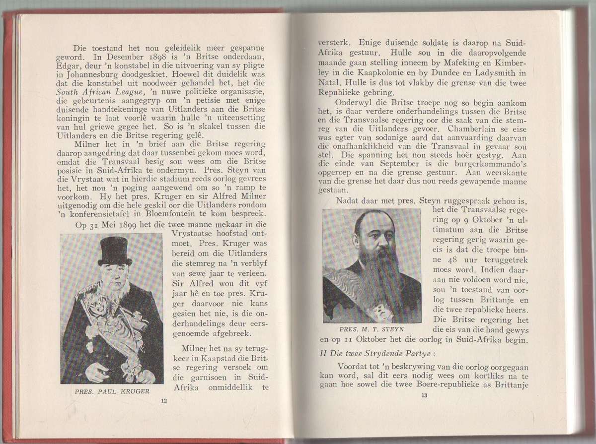 DIE TWEEDE VRYHEIDSOORLOG 1899 - 1902 - G D SCHOLTZ (1960)