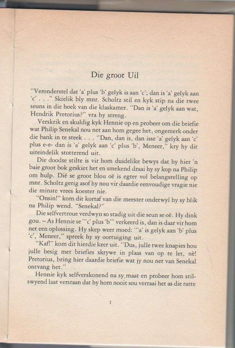 DIE UILE VAN KRANSKOP - COR DIRKS (2 DE UITGAWE 1981)