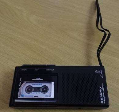 SANYO MICRO CASSETTE (+- 35 YEARS OLD)