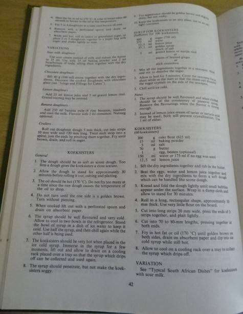 FOODS AND COOKERY FIRST METRICATED EDITION (OLD)