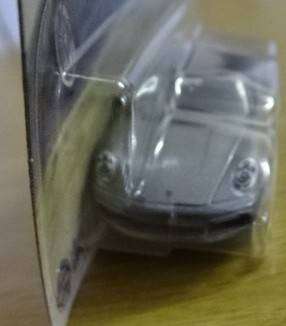 MATCHBOX 27/125  GREY PORSCHE 911 CARRERA CABRIOLET (LESNEY CARDED)