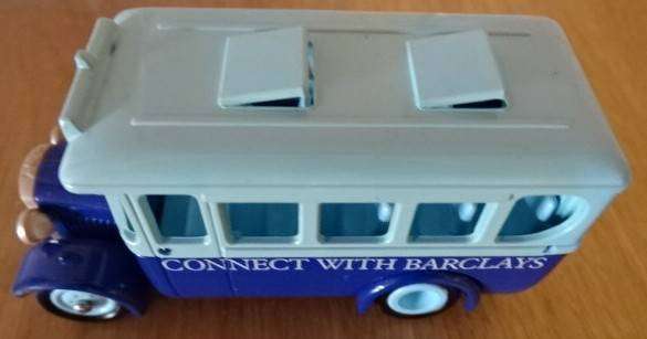 LIMITED EDITION 1934  BARCLAYS DENNIS PARCELS VAN (LLEDO LONDON) BOXED