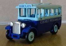 LIMITED EDITION 1934  BARCLAYS DENNIS PARCELS VAN (LLEDO LONDON) BOXED
