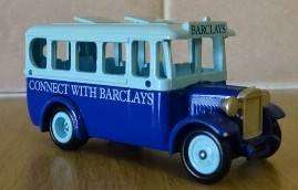 LIMITED EDITION 1934  BARCLAYS DENNIS PARCELS VAN (LLEDO LONDON) BOXED