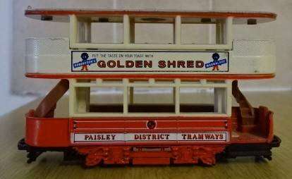 MODELS OF YESTER YEAR  - PRESTON TYPE TRAM CAR (MADE IN MACAU) MATCHBOX 1987