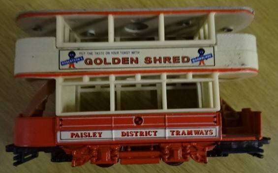 MODELS OF YESTER YEAR  - PRESTON TYPE TRAM CAR (MADE IN MACAU) MATCHBOX 1987