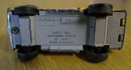 MATCHBOX SUPERFAST CHEVY PEPSI VAN (MACAU 1979)