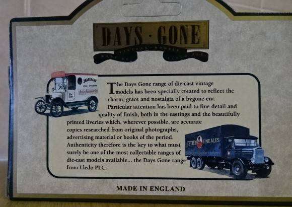 DAYS-GONE 1937 FORDSON 7V TRUCK E & K BENTON (MADE IN ENGLAND)