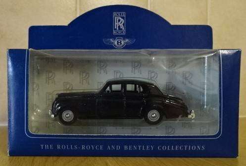 THE ROLLS-ROYCE AND BENTLEY COLLECTIONS (LLEDO ENGLAND) ROLLS-ROYCE SILVER CLOUD BLACK