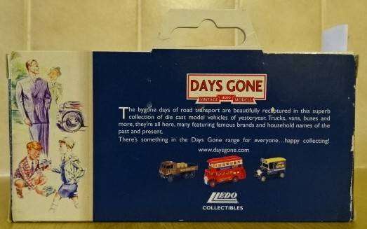 DAYS-GONE LLEDO 2000 SHOW MODEL 1937 FORDSON 7V CANVAS BACK  (ENGLAND) COLLECTABLE