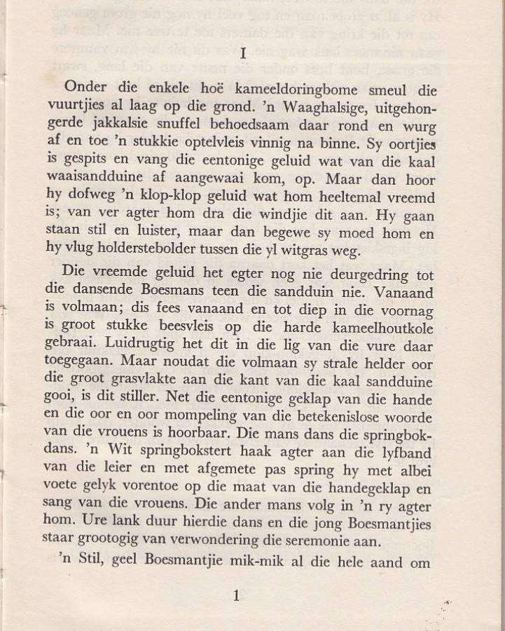 TASAL VAN DIE GRASVLAKTES - A A J VAN NIEKERK (BOESMANSTORIE - OUD ApB)