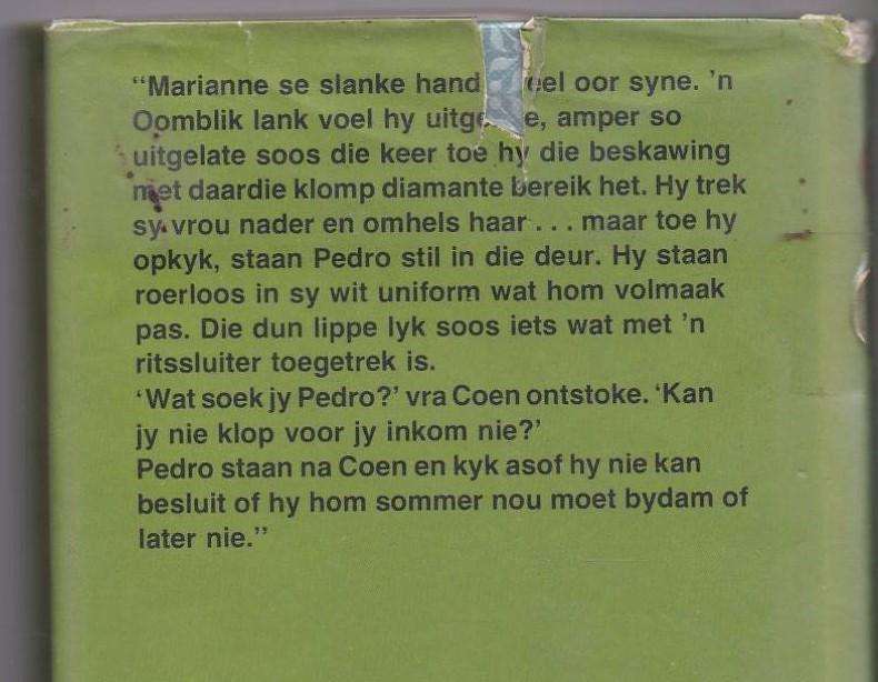 KNOEIERY IN DIE DODERYK  KLUB 707 - LOUIS VAN WYK (1 STE UITGAWE 1987) JEUGVERHAAL