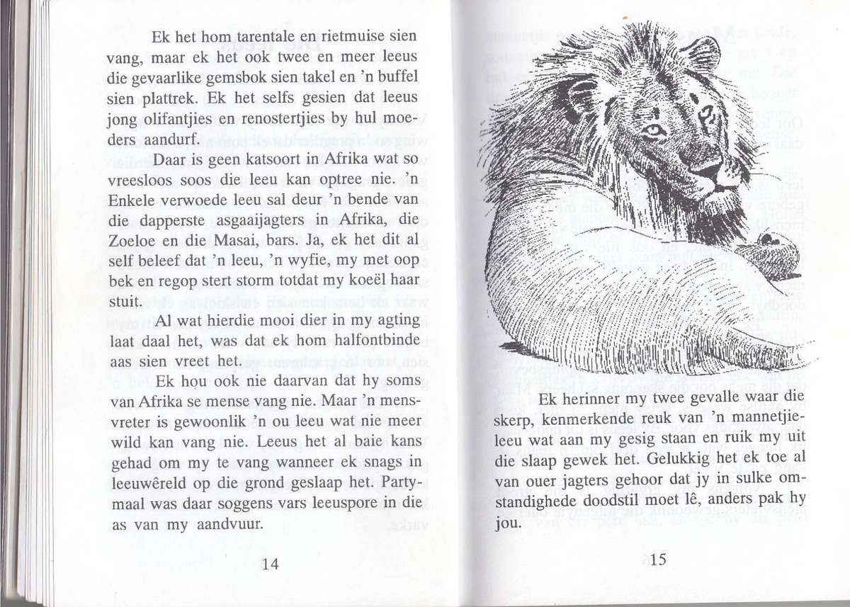 OM DIE AANDVUUR  - P J SCHOEMAN (MAKRO BOEK 1994)